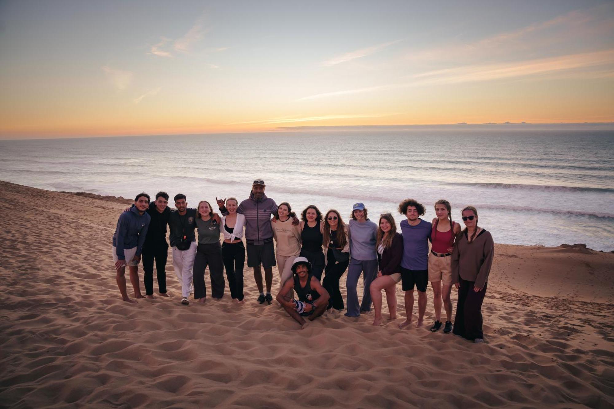 Sable Beach Surf Camp Tamraght Exterior foto
